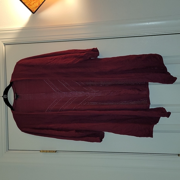 torrid Tops - Torrid size 3 burgundy cardigan